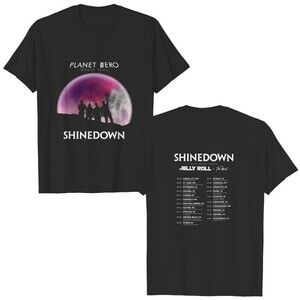 Shinedown Planet Zero World Tour 2 Sided Rock Fan T-Shirt